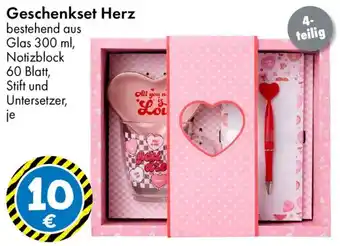 Geschenkset Herz