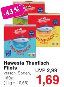 Jawoll Hawesta Thunfisch Filets Angebot