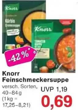 Jawoll Knorr Feinschmeckersuppe Angebot