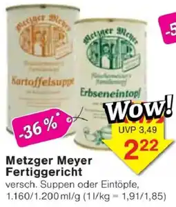 Jawoll Metzger Meyer Fertiggericht Angebot