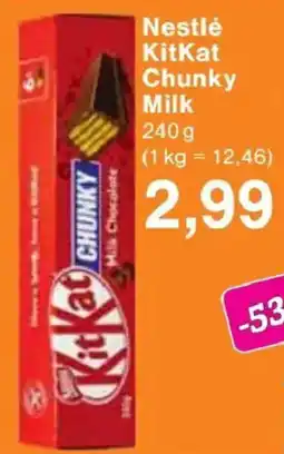 Jawoll Nestlé KitKat Chunky Milk Angebot