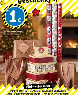 TEDi Geschenkverpackungen Angebot