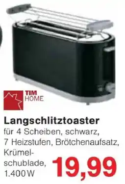 Jawoll TIM HOME Langschlitztoaster Angebot