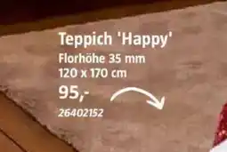 Bauhaus Teppich 'Happy' Angebot
