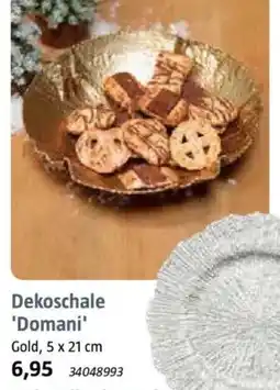 Bauhaus Dekoschale 'Domani' Angebot