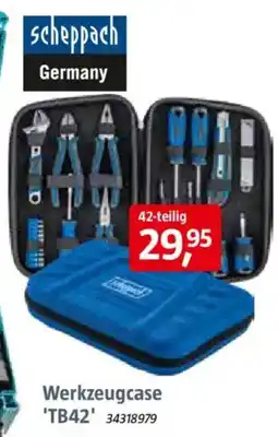 Bauhaus Scheppach Werkzeugcase 'TB42' Angebot