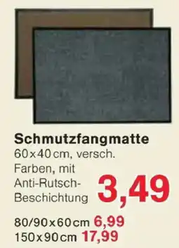 Jawoll Schmutzfangmatte Angebot