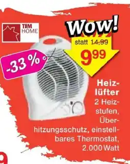 Jawoll TIM HOME Heizlüfter Angebot