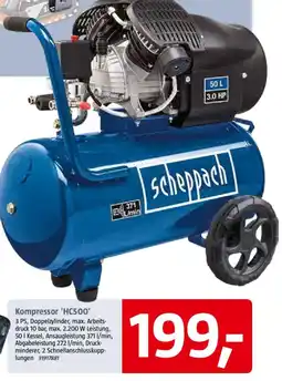 Bauhaus Scheppach Kompressor 'HC500' Angebot