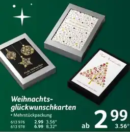 Selgros Weihnachts-glückwunschkarren Angebot