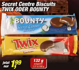 Posten Börse Secret Centre Biscuits TWIX ODER BOUNTY Angebot