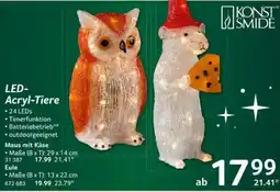 Selgros LED-Acryl-Tiere Angebot