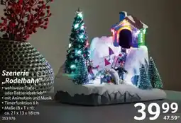 Selgros Szenerie "Rodelbahn" Angebot