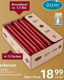 Selgros DUNI Kerzen Angebot