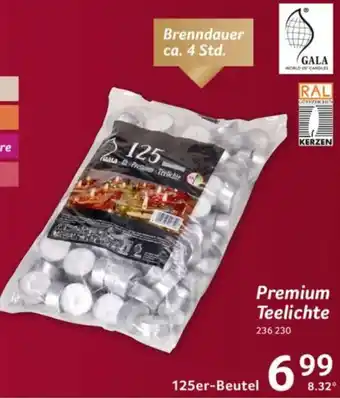 GALA Premium Teelichte