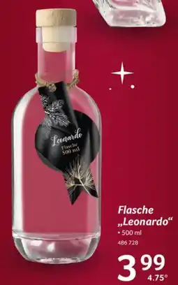 Selgros Flasche „Leonardo“ Angebot