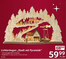 Selgros Lichterbogen „Stadt mit Pyramide“ Angebot