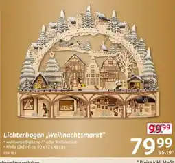 Selgros Lichterbogen "Weihnachtsmarkt" Angebot