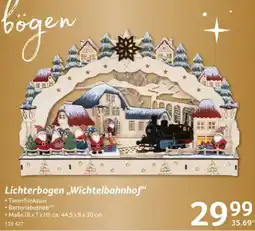 Selgros bögern Lichterbogen „Wichtelbahnhof“ Angebot