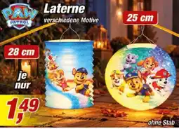 Posten Börse PAW PATROL Laterne Angebot