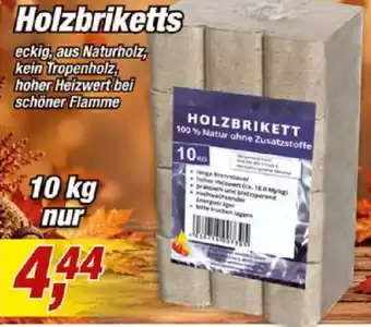 Holzbriketts