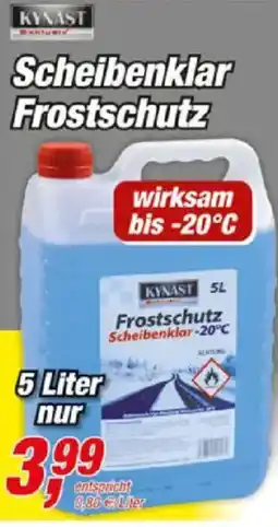 Posten Börse KYNAST Scheibenklar Frostschutz Angebot