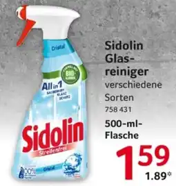 Selgros Sidolin Glasreiniger Angebot