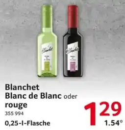 Selgros Blanchet Blanc de Blanc oder rouge Angebot