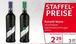 Selgros Rotwild Weine Angebot