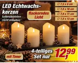 Posten Börse LED Echtwachskerzen Angebot