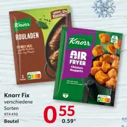 Selgros Knorr Fix Angebot