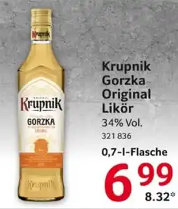 Selgros Krupnik Gorzka Original Likör Angebot