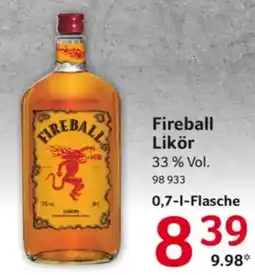 Selgros Fireball Likör Angebot