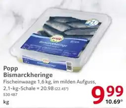 Selgros Popp Bismarckheringe Angebot
