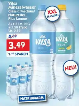 Hol'ab Getränkemarkt Vilsa Mineralwasser Classic Angebot