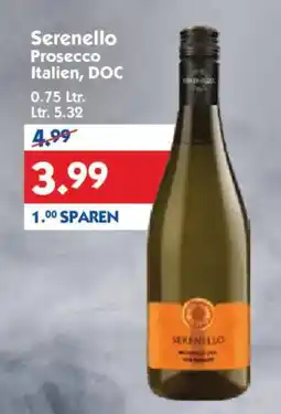 Hol'ab Getränkemarkt Serenello Prosecco Italien, DOC Angebot