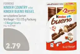 Edeka Struve Kinder Bueno Riegel Angebot