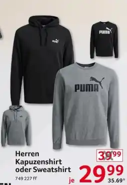 Selgros Herren Kapuzenshirt oder Sweatshirt PUMA Angebot