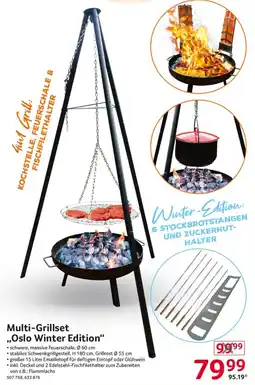 Selgros Multi-Grillset „Oslo Winter Edition“ Angebot