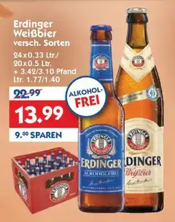 Hol'ab Getränkemarkt Erdinger Weißbier Angebot