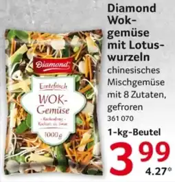 Selgros Diamond Wok-Gemüse mit Lotuswurzeln Angebot