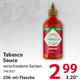 Selgros Tabasco Sauce Angebot