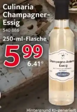 Selgros Culinaria Champagner-Essig Angebot