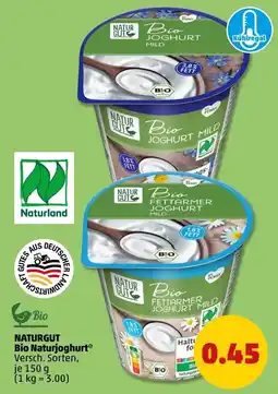 PENNY NATURGUT Bio Naturjoghurt* Angebot