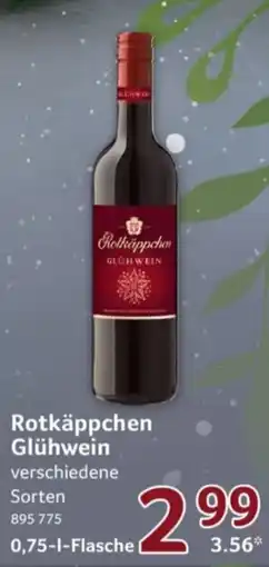 Selgros Rotkäppchen Glühwein Angebot