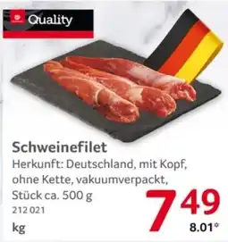 Selgros Quality Schweinefilet Angebot