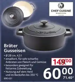 Selgros Bräter Gusseisen Angebot