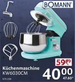 Selgros BOMANN Küchenmaschine Angebot