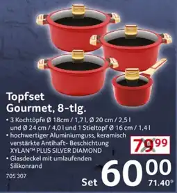 Selgros Topfset Gourmet, 8-tlg. Angebot