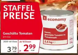 Selgros economy Geschälte Tomaten Angebot